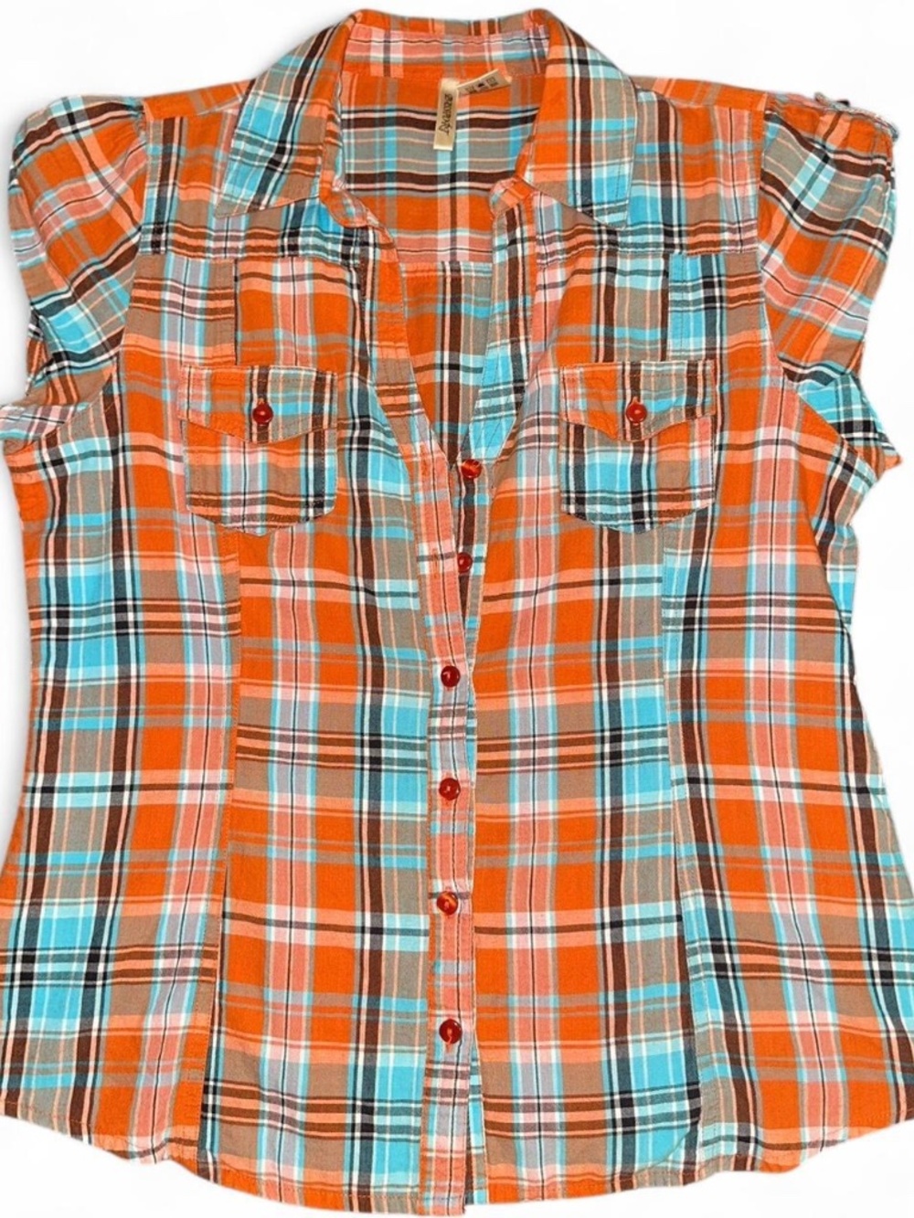 Vintage Gingham Blouse